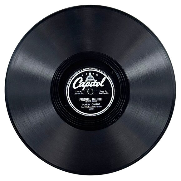 Harry Owens & His Royal Hawaiians - Down On Ami Ami Oni Oni Isle - 20003 Capitol - Picture 4 of 4